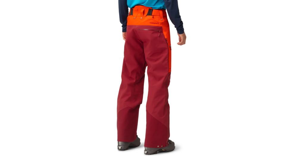 Norrona Lofoten Gore-Tex Pro Pants - Mens, Arednalin/Rhubarb, Medium, 1026-20 5646 M