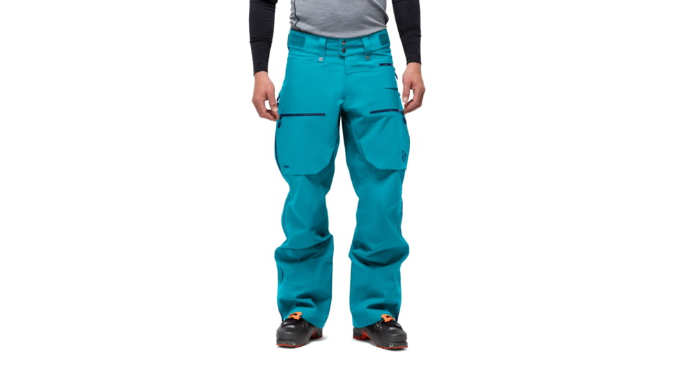Norrona Lofoten Gore-Tex Pro Pants - Mens, Hawaiian surf, Large, 1026-20 6610 L