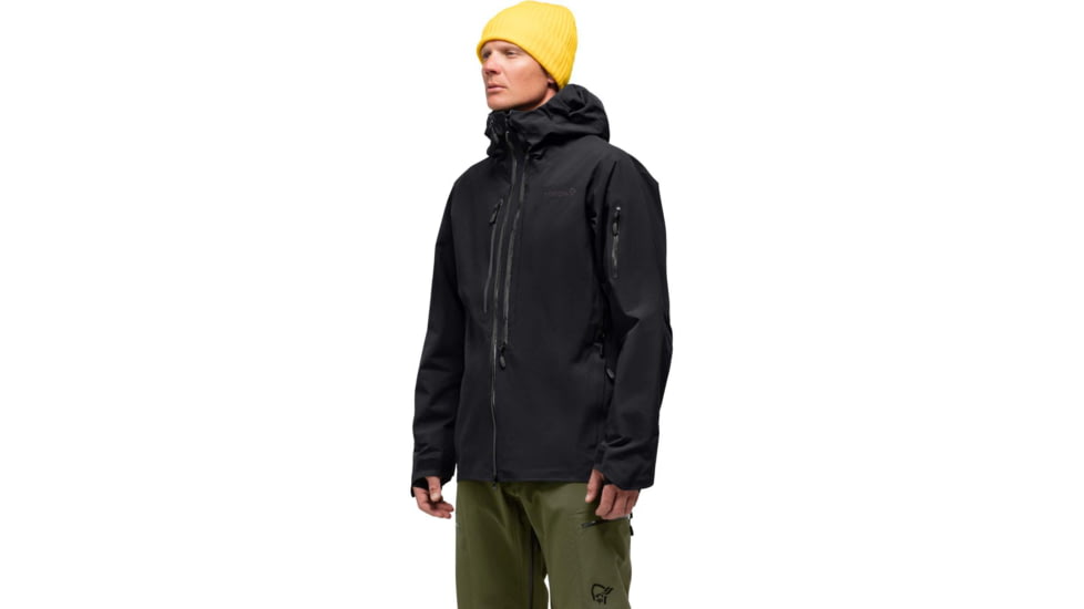 Norrona Lofoten Gore-Tex Pro Plus Jacket - Mens, Caviar, Small, 1001-20-7718-S