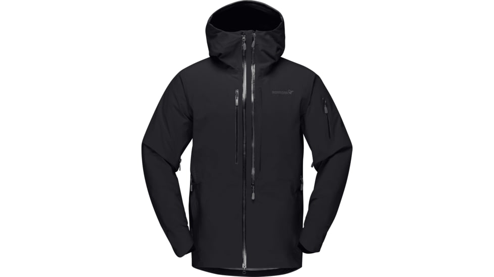 Norrona Lofoten Gore-Tex Pro Plus Jacket - Mens, Caviar, Small, 1001-20-7718-S