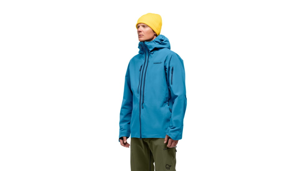 Norrona Lofoten Gore-Tex Pro Plus Jacket - Mens, Hawaiian surf, Small, 1001-20 6610 S