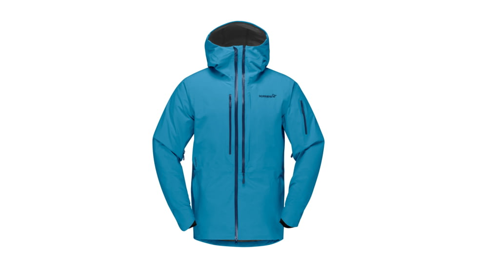 Norrona Lofoten Gore-Tex Pro Plus Jacket - Mens, Hawaiian surf, Small, 1001-20 6610 S