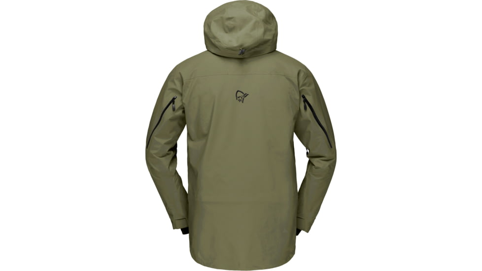 Norrona Lofoten Gore-Tex Pro Plus Jacket - Mens, Olive Night, Small, 1001-20-3301-S