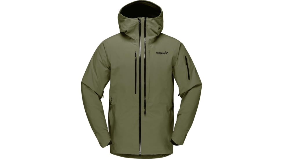 Norrona Lofoten Gore-Tex Pro Plus Jacket - Mens, Olive Night, Small, 1001-20-3301-S