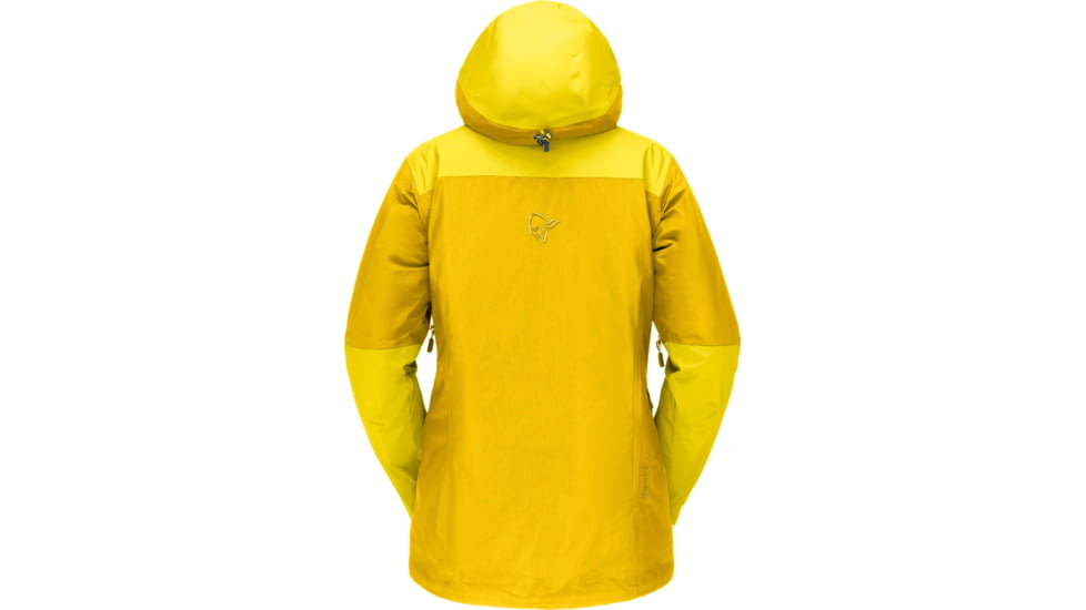 Norrona Lofoten Gore-Tex Thermo100 Jacket - Womens, Blazing Yellow/Sulphur, Extra Large, 1004-21 5655 XL