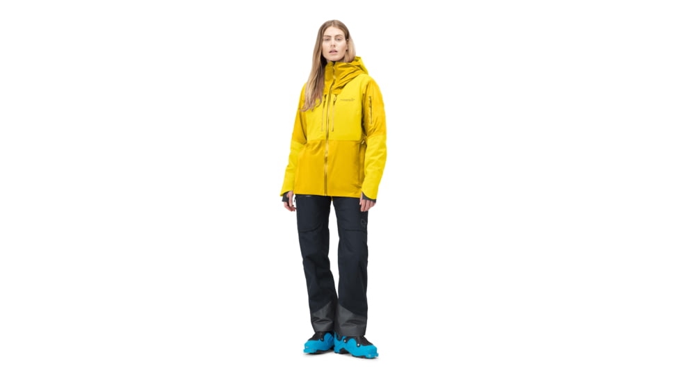 Norrona Lofoten Gore-Tex Thermo100 Jacket - Womens, Blazing Yellow/Sulphur, Extra Large, 1004-21 5655 XL