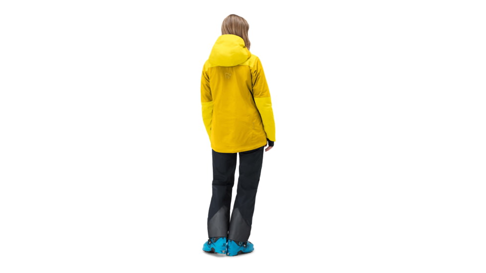 Norrona Lofoten Gore-Tex Thermo100 Jacket - Womens, Blazing Yellow/Sulphur, Extra Large, 1004-21 5655 XL
