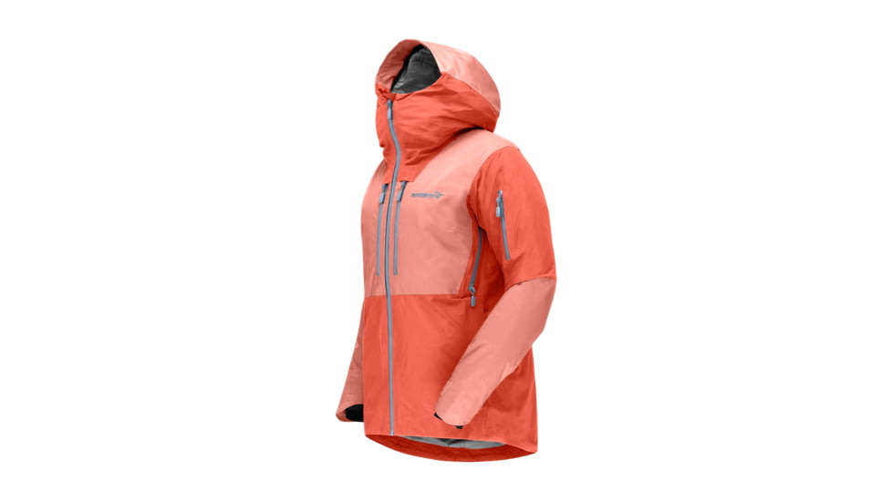 Norrona Lofoten Gore-Tex Thermo100 Jacket - Womens, Orange Alert/Peach Amber, Large, 1004-21 5628 L