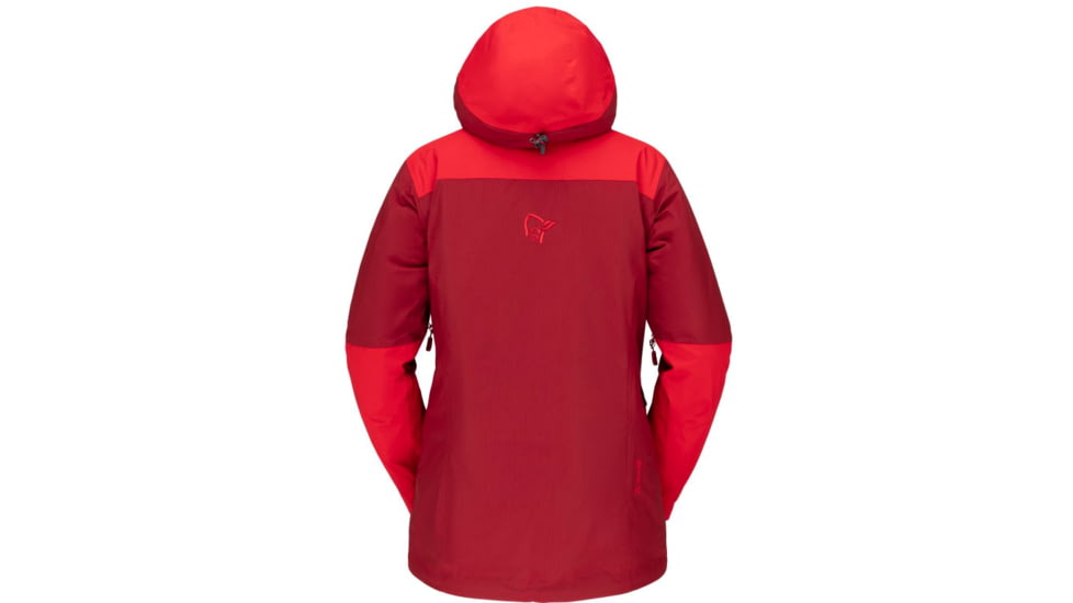 Norrona Lofoten Gore-Tex Thermo100 Jacket - Womens, Rhubarb/True Red, Small, 1004-21-5703-S