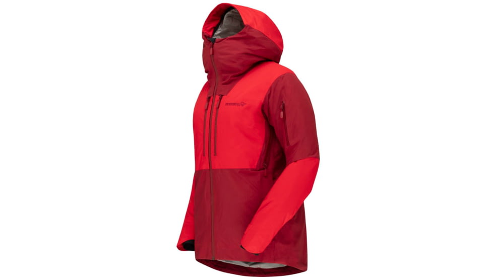 Norrona Lofoten Gore-Tex Thermo100 Jacket - Womens, Rhubarb/True Red, Small, 1004-21-5703-S