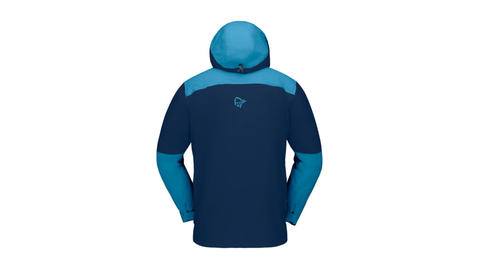 Norrona Lofoten Gore-Tex Thermo80 Jacket - Mens, Hawaiian surf/Indigo Night, Small, 1002-21 6609 S