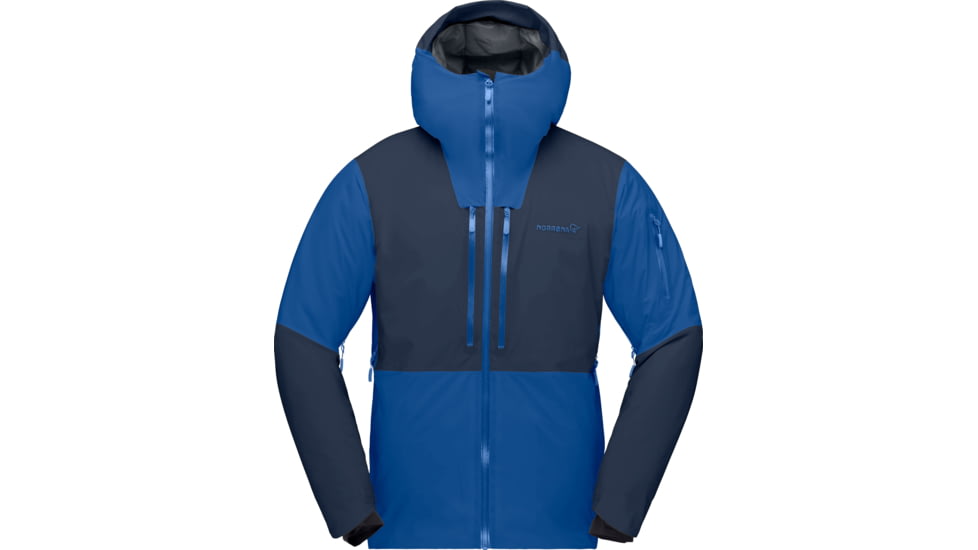 Norrona Lofoten Gore-Tex Thermo80 Jacket - Mens, Olympian Blue/Indigo Night, Extra Large, 1002-21-6643-XL