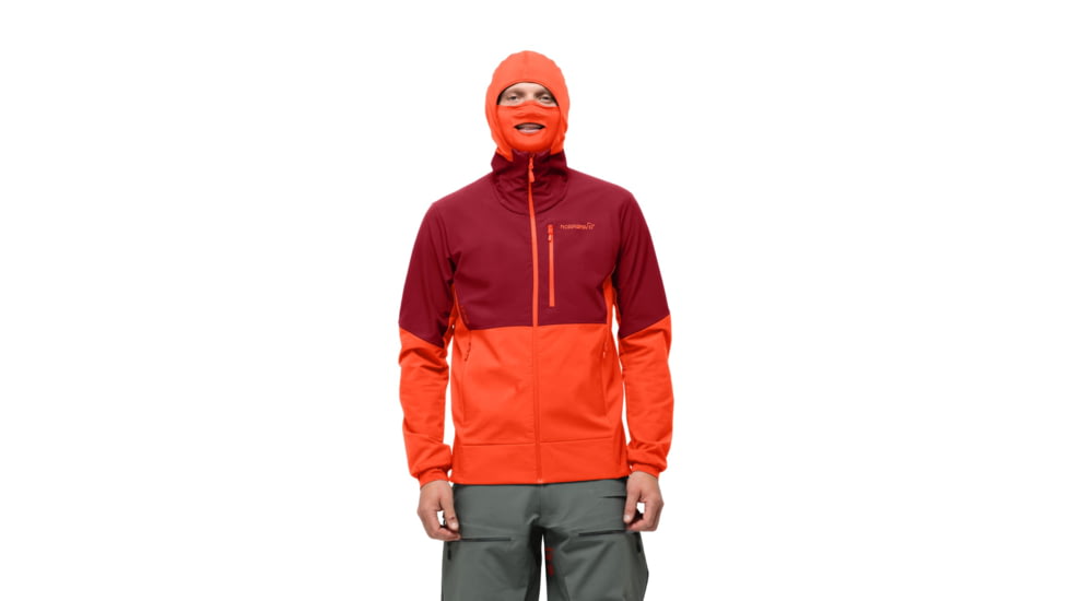 Norrona Lofoten Hiloflex 200 Hood - Mens, Arednalin/Rhubarb, Extra Large, 1017-20 5646 XL