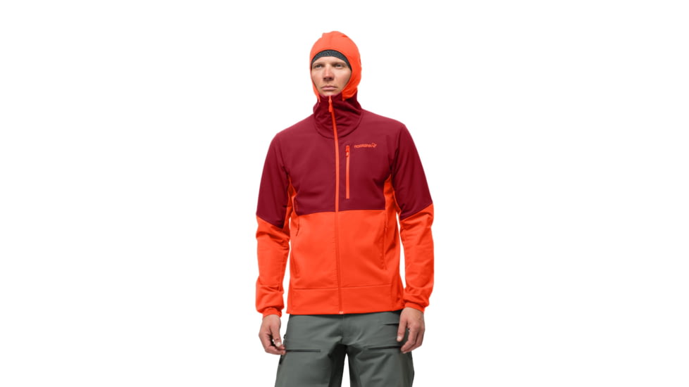 Norrona Lofoten Hiloflex 200 Hood - Mens, Arednalin/Rhubarb, Extra Large, 1017-20 5646 XL