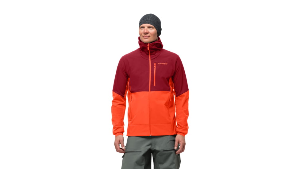 Norrona Lofoten Hiloflex 200 Hood - Mens, Arednalin/Rhubarb, Extra Large, 1017-20 5646 XL