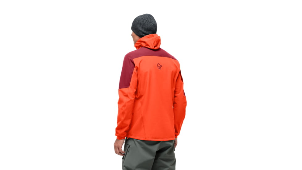 Norrona Lofoten Hiloflex 200 Hood - Mens, Arednalin/Rhubarb, Extra Large, 1017-20 5646 XL