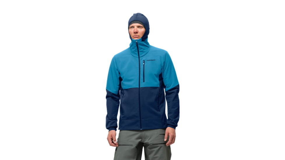 Norrona Lofoten Hiloflex 200 Hood - Mens, Hawaiian surf/Indigo Night, Medium, 1017-20 6609 M