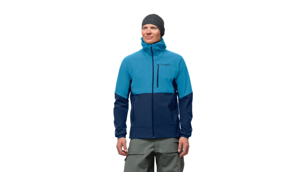 Norrona Lofoten Hiloflex 200 Hood - Mens, Hawaiian surf/Indigo Night, Medium, 1017-20 6609 M
