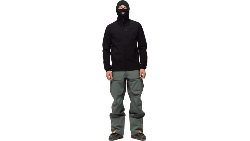 Norrona Lofoten Hiloflex200 Hood - Mens, Caviar, Medium, 1017-20-7718-M