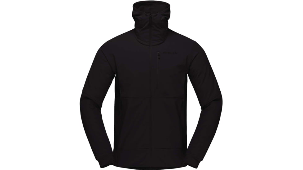 Norrona Lofoten Hiloflex200 Hood - Mens, Caviar, Medium, 1017-20-7718-M