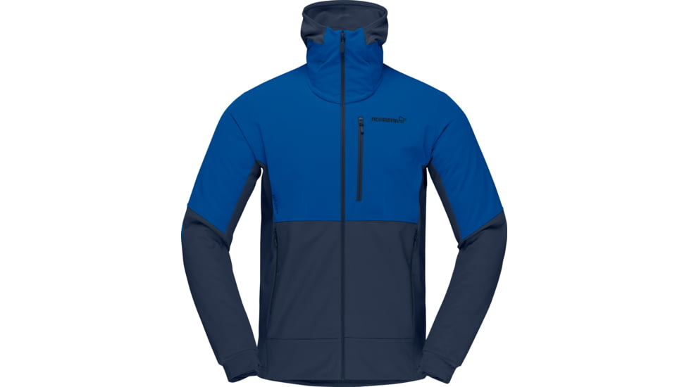Norrona Lofoten Hiloflex200 Hood - Mens, Olympian Blue/Indigo Night, Extra Large, 1017-20-6643-XL