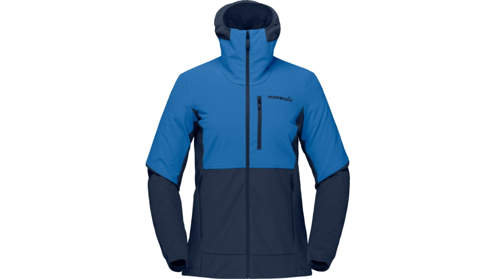 Norrona Lofoten Hiloflex200 Hood - Womens, Campanula/Indigo Night, Extra Small, 1043-20-6602-XS