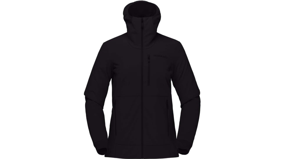 Norrona Lofoten Hiloflex200 Hood - Womens, Caviar, Large, 1043-20-7718-L