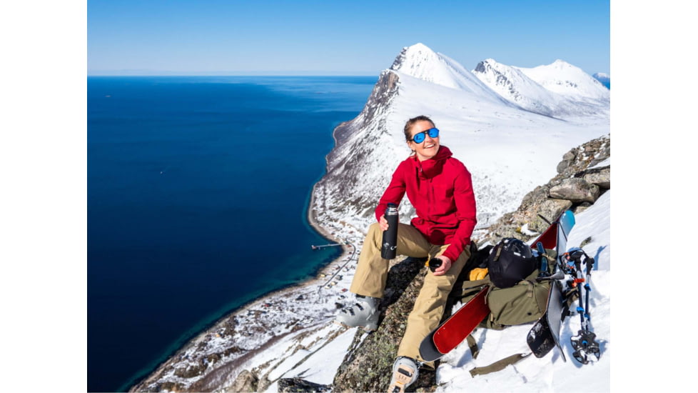 Norrona Lofoten Hiloflex200 Hood - Womens, Rhubarb, Large, 1043-20-5700-L