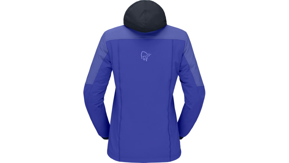 Norrona Lofoten Hiloflex200 Hood - Womens, Violet Storm/Royal Blue, Small, 1043-20 6748 S
