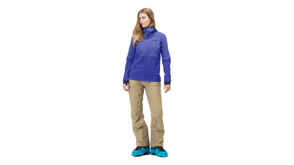 Norrona Lofoten Hiloflex200 Hood - Womens, Violet Storm/Royal Blue, Small, 1043-20 6748 S