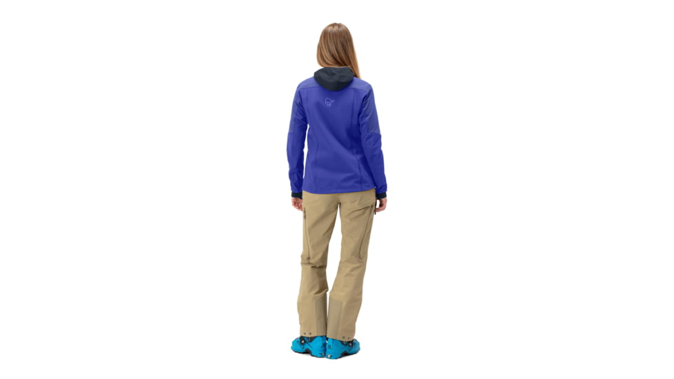 Norrona Lofoten Hiloflex200 Hood - Womens, Violet Storm/Royal Blue, Small, 1043-20 6748 S