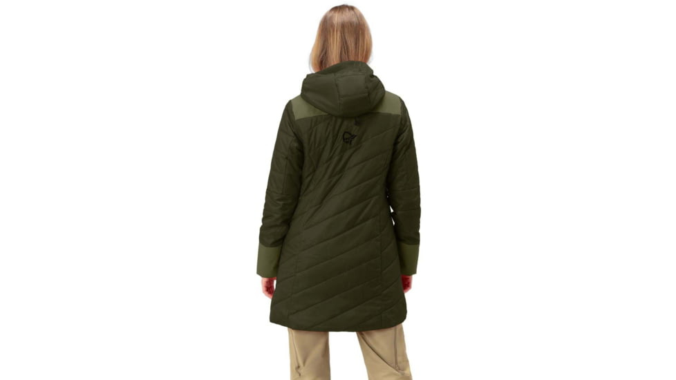 Norrona Lofoten Primaloft80 Anorak - Womens, Olive Night, Extra Small, 1042-20-3301-XS