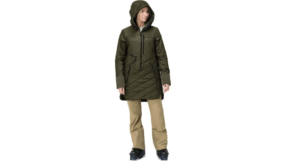 Norrona Lofoten Primaloft80 Anorak - Womens, Olive Night, Extra Small, 1042-20-3301-XS