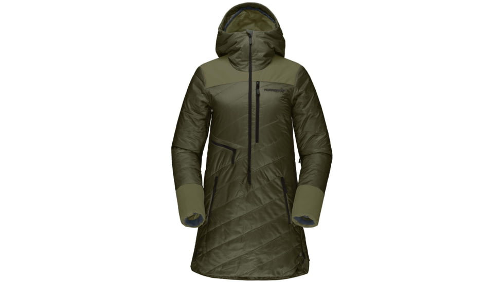 Norrona Lofoten Primaloft80 Anorak - Womens, Olive Night, Extra Small, 1042-20-3301-XS