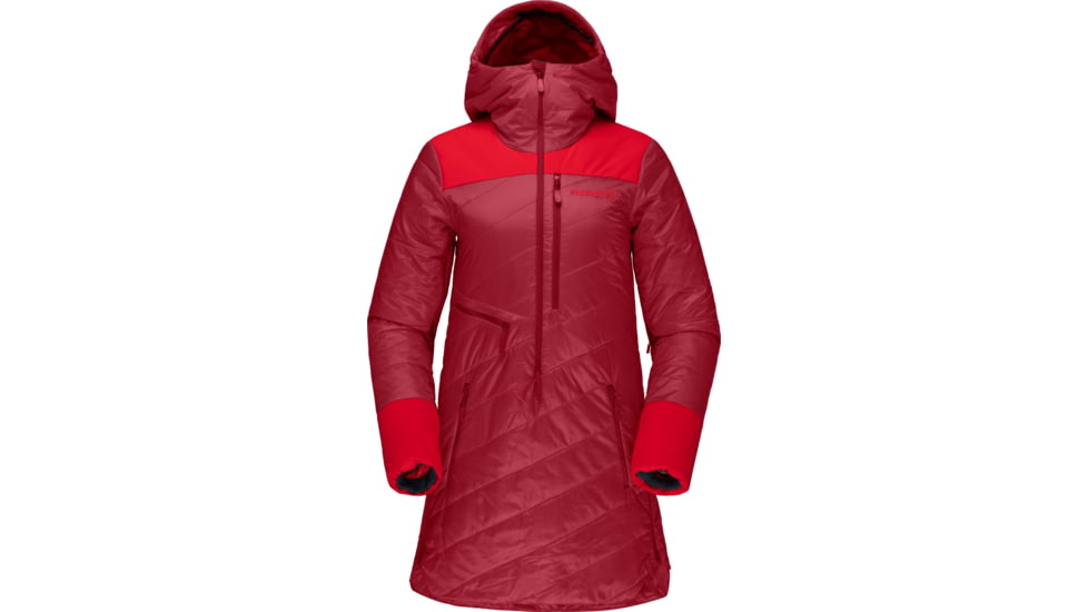 Norrona Lofoten Primaloft80 Anorak - Womens, Rhubarb/True Red, Small, 1042-20-5703-S