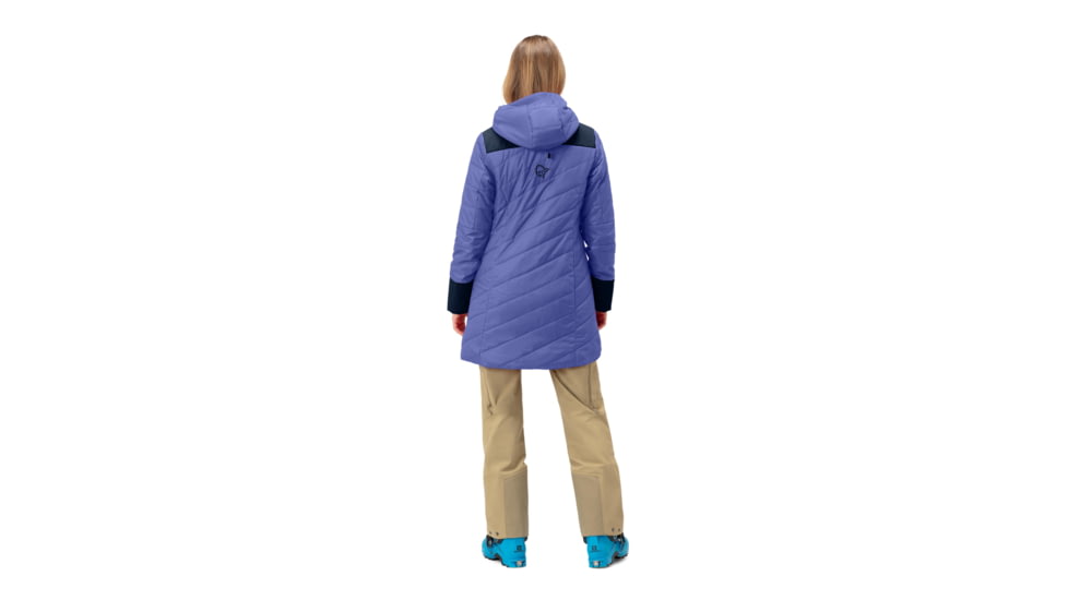 Norrona Lofoten Primaloft80 Anorak - Womens, Violet Storm, Medium, 1042-20 6747 M