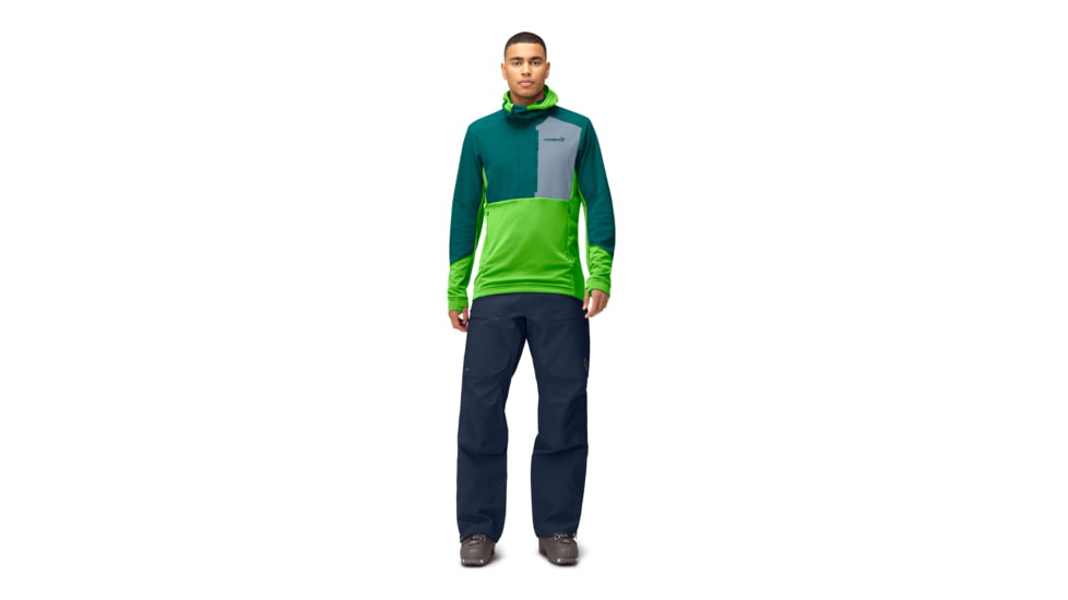 Norrona Lofoten Thermal Pro Hood - Mens, Classic Green/Everglade, Large, 1001-22 3322 L
