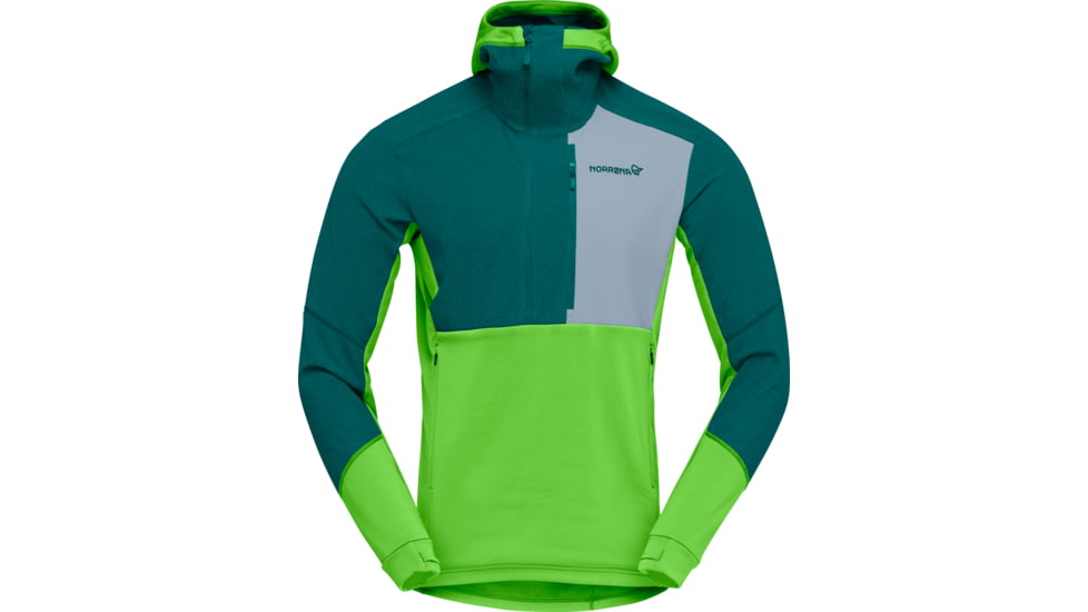 Norrona Lofoten Thermal Pro Hood - Mens, Classic Green/Everglade, Large, 1001-22 3322 L