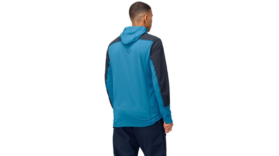 Norrona Lofoten Thermal Pro Hood - Mens, Hawaiian Surf/Indigo Night, XL, 1001-22-6609-XL