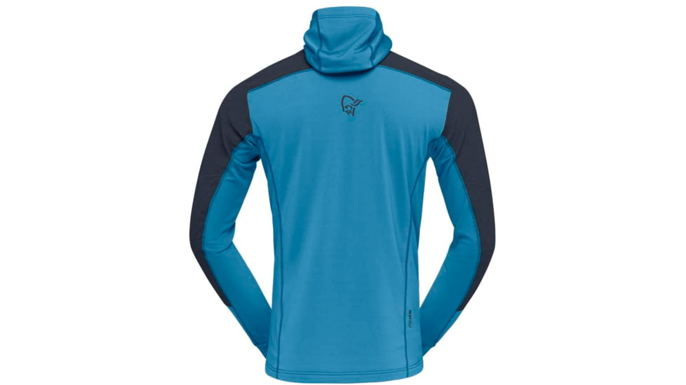Norrona Lofoten Thermal Pro Hood - Mens, Hawaiian Surf/Indigo Night, XL, 1001-22-6609-XL