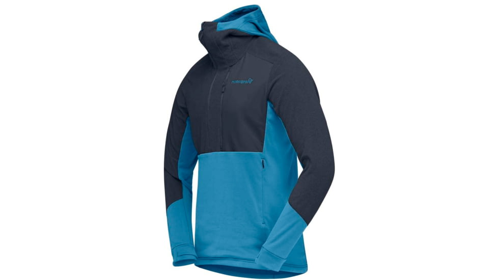 Norrona Lofoten Thermal Pro Hood - Mens, Hawaiian Surf/Indigo Night, XL, 1001-22-6609-XL