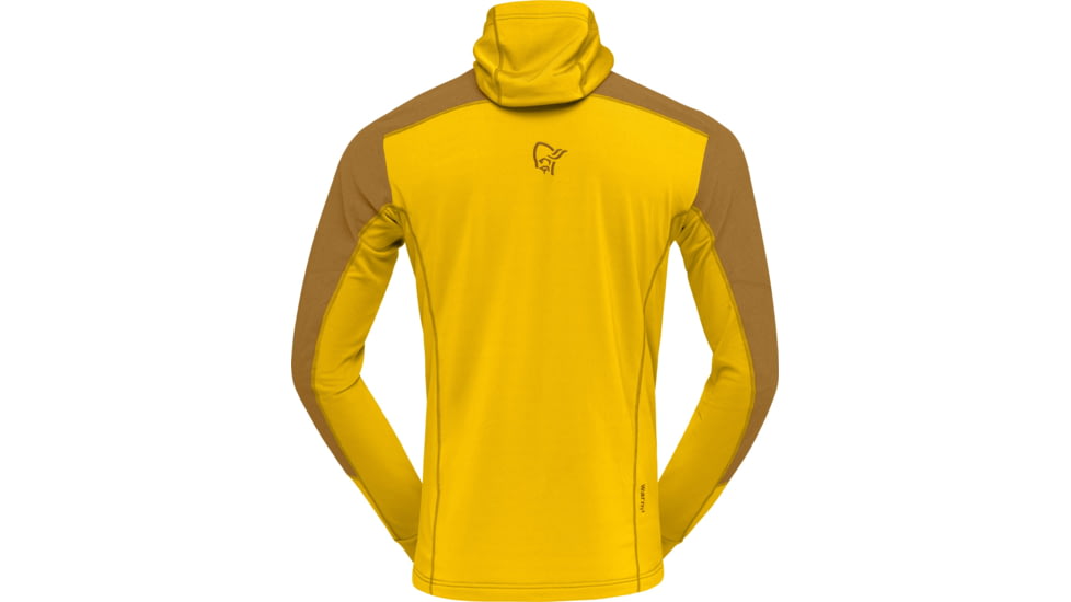 Norrona Lofoten Thermal Pro Hood - Mens, Sulphur/Camelflage, Small, 1001-22 5014 S