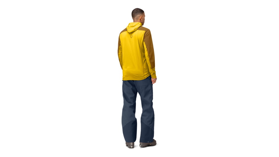 Norrona Lofoten Thermal Pro Hood - Mens, Sulphur/Camelflage, Small, 1001-22 5014 S