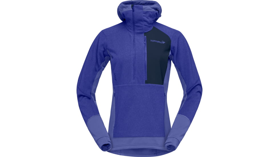 Norrona Lofoten Thermal Pro Hood - Womens, Violet Storm/Royal Blue, Extra Small, 1003-22 6748 XS