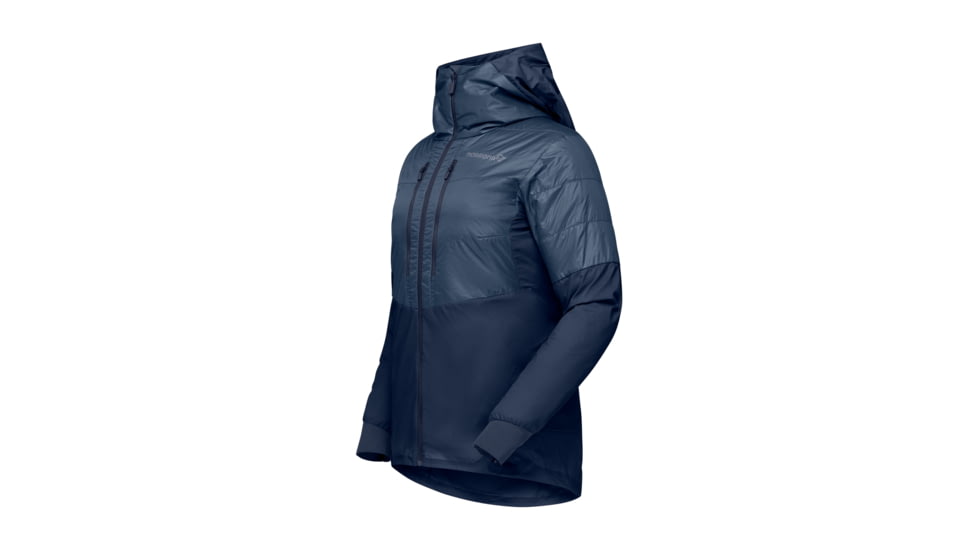Norrona Lyngen Aero80 Insulated Zip Hood - Womens, Indigo Night, Extra Small, 2009-23 2295 XS