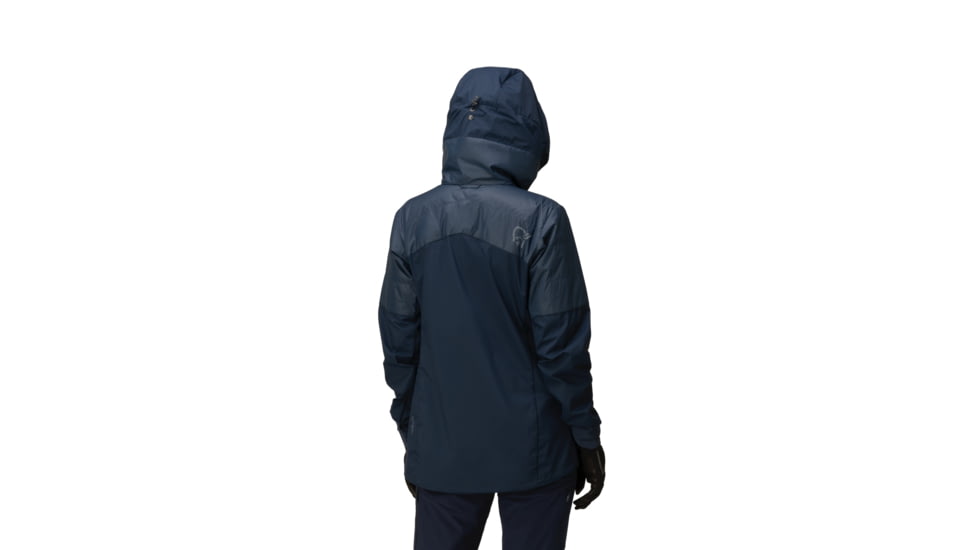 Norrona Lyngen Aero80 Insulated Zip Hood - Womens, Indigo Night, Extra Small, 2009-23 2295 XS