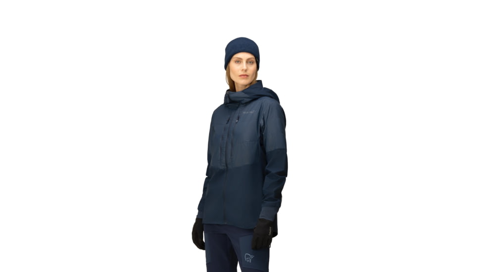 Norrona Lyngen Aero80 Insulated Zip Hood - Womens, Indigo Night, Extra Small, 2009-23 2295 XS