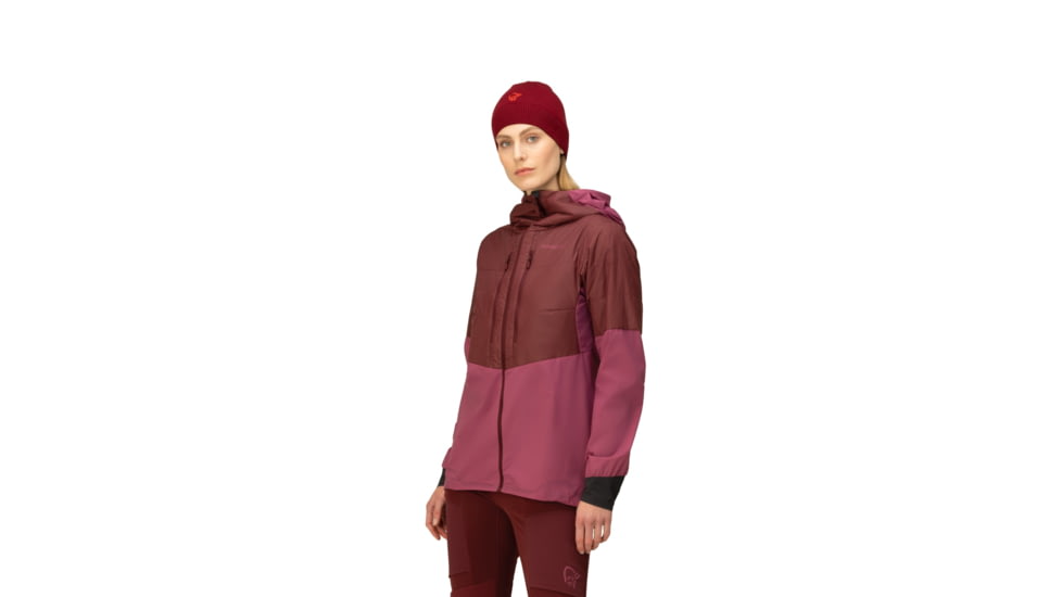 Norrona Lyngen Aero80 Insulated Zip Hood - Womens, Violet Quartz, Extra Small, 2009-23 6744 XS