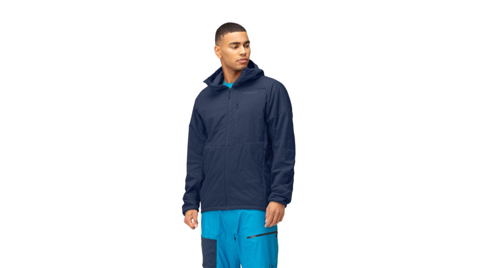 Norrona Lyngen Alpha100 Zip Hood - Mens, Indigo Night, Large, 2011-22 2295 L