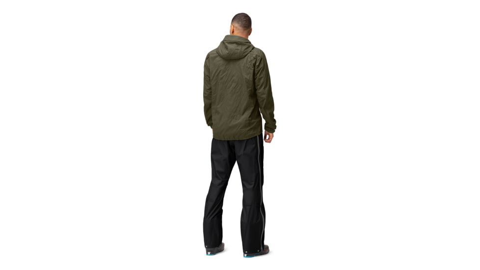 Norrona Lyngen Alpha100 Zip Hood - Mens, Olive Night, Medium, 2011-22 3301 M